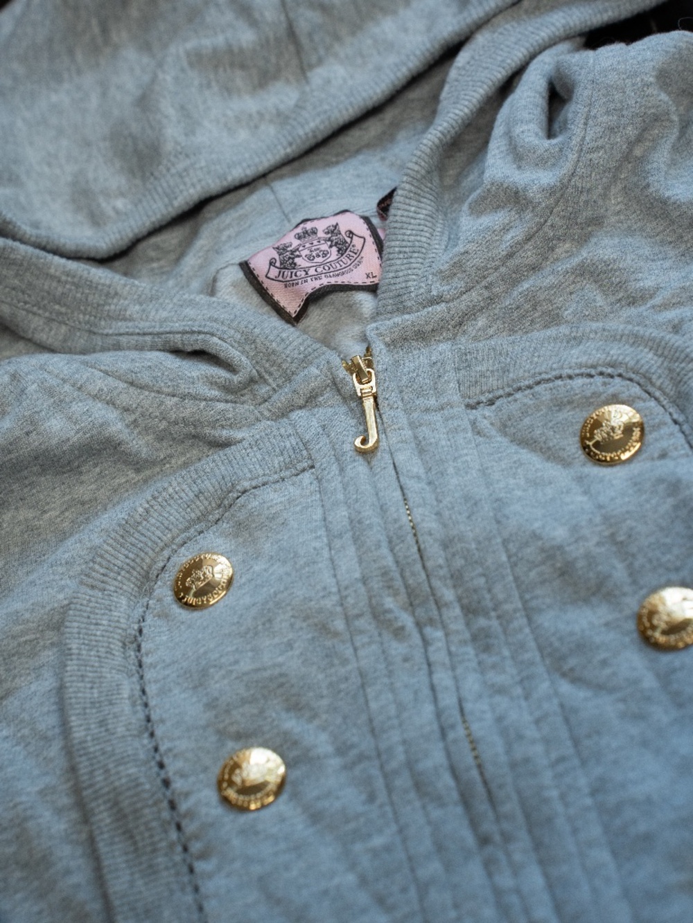Rare vintage Juicy Couture zip up hoodie